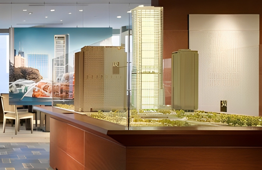 Real Estate Sales Center McGuire Architectural Interiors